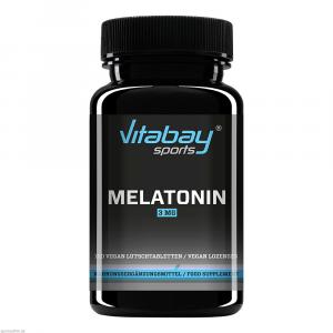 MELATONIN 3 mg Schlaf-Hormon vegan Lutschtabletten