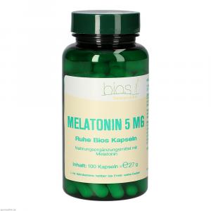 MELATONIN 5 mg Ruhe Bios Kapseln