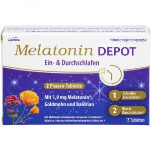MELATONIN DEPOT Ein- & Durchschlaf-Tabletten