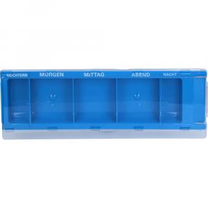 MELIPUL Mehrweg-Medikamenten-Dispenser 5-Fäch.blau
