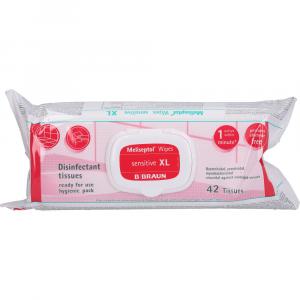 MELISEPTOL Wipes sensitive XL