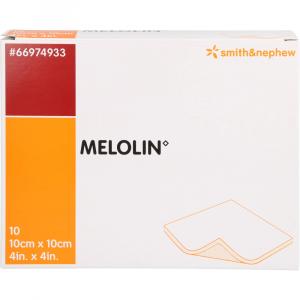 MELOLIN 10x10 cm Wundauflagen steril