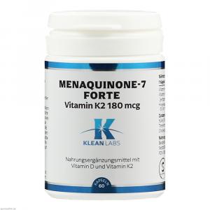 MENAQUINONE-7 Forte Vit.K2 180 μg KLEAN LABS Kaps.