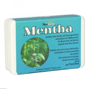 MENTHA PASTILLEN ohne Zucker
