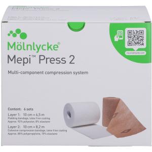 MEPI PRESS 2 Lite Komp.Sys.10cm Knöchelumf.18-32cm