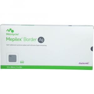 MEPILEX Border Ag Schaumverb.10x20 cm steril