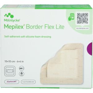 MEPILEX Border Flex Lite Schaumverband 10x10 cm