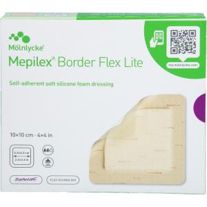 MEPILEX Border Flex Lite Schaumverband 10x10 cm
