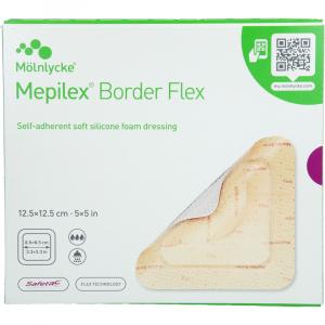 MEPILEX Border Flex Schaumverb.haft.12,5x12,5 cm