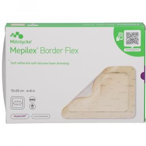 MEPILEX Border Flex Schaumverb.haft.15x20 cm