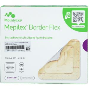 MEPILEX Border Flex Schaumverb.haft.7,5x7,5 cm MEPILEX Border Flex Schaumverb.haft.7,5x7,5 cm