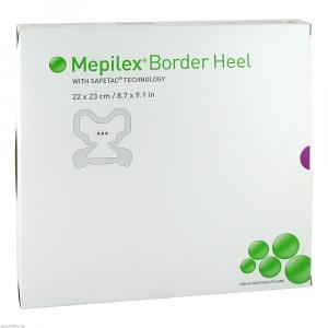 MEPILEX Border Heel Fersenverb.haft.22x23 cm ster.