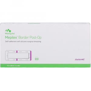 MEPILEX Border Post-OP Verband haftend 10x20 cm