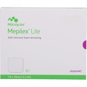MEPILEX Lite Schaumverband 15x15 cm steril