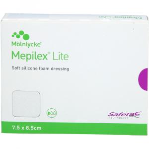 MEPILEX Lite Schaumverband 7,5x8,5 cm steril