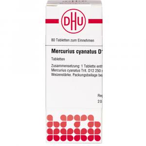 MERCURIUS CYANATUS D 12 Tabletten