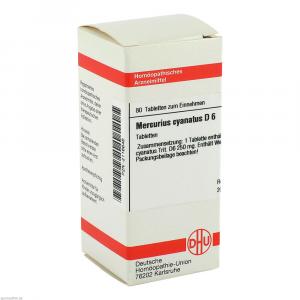 MERCURIUS CYANATUS D 6 Tabletten