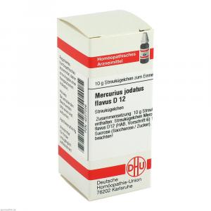 MERCURIUS JODATUS FLAVUS D 12 Globuli