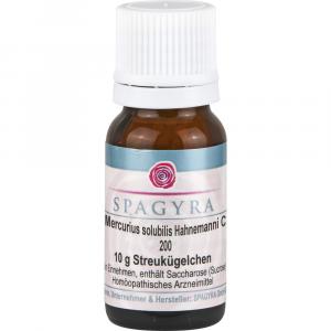 MERCURIUS SOLUBILIS Hahnemanni C 200 Globuli