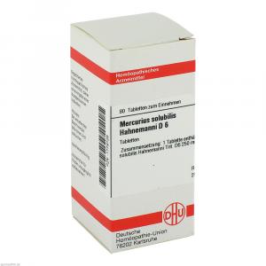 MERCURIUS SOLUBILIS Hahnemanni D 6 Tabletten