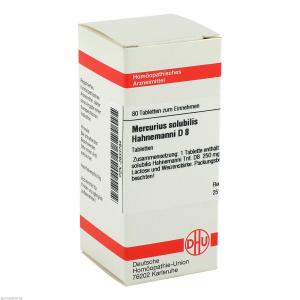 MERCURIUS SOLUBILIS Hahnemanni D 8 Tabletten