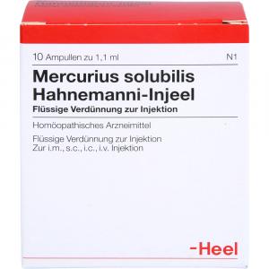 MERCURIUS SOLUBILIS INJEEL Hahnemanni Ampullen