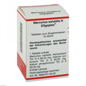 MERCURIUS SOLUBILIS N Oligoplex Tabletten MERCURIUS SOLUBILIS N Oligoplex Tabletten
