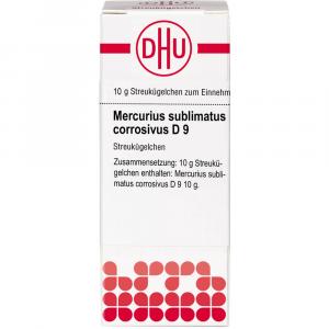MERCURIUS SUBLIMATUS corrosivus D 9 Glo.Ind.Fert.