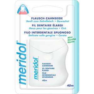 MERIDOL Flausch Zahnzeide gewachst