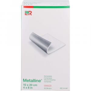 METALLINE Kompressen 10x20 cm steril
