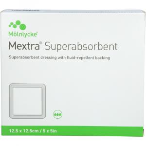 MEXTRA Superabsorbent Verband 12,5x12,5 cm