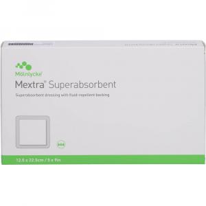 MEXTRA Superabsorbent Verband 12,5x22,5 cm