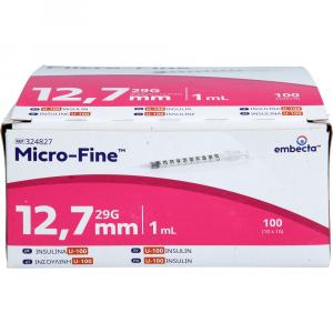 MICRO-FINE Insulinspritze 1 ml U100 12,7 mm 29 G