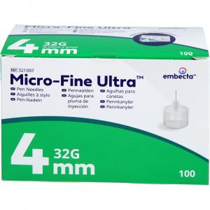 MICRO-FINE Ultra Pen-Nadeln 4 mm 32 G
