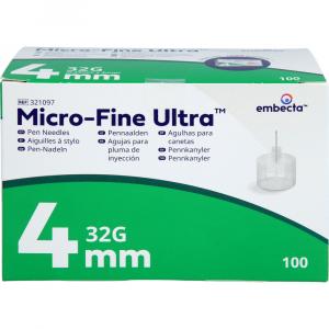 MICRO-FINE Ultra Pen-Nadeln 4 mm 32 G