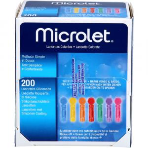 MICROLET Lanzetten farbig