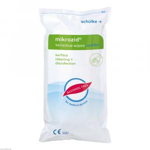 MIKROZID sensitive wipes Jumbo Des.MP+Flä.Ref.Btl.