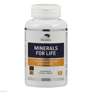MINERALS for life American Biologics Kapseln