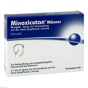 MINOXICUTAN Männer 50 mg/ml Spray
