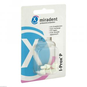 MIRADENT Ersatz Spitzbürsten I-Prox P weiß soft