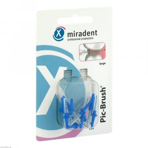 MIRADENT Interd.Pic-Brush Ersatzb.large blau
