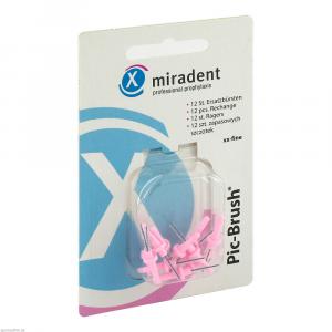 MIRADENT Interd.Pic-Brush Ersatzb.xx-fein pink