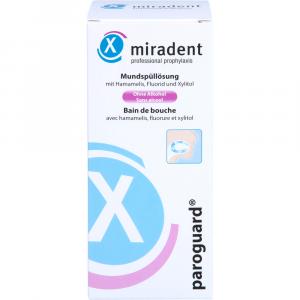 MIRADENT Mundspüllösung paroguard CHX 0,20%