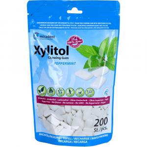 MIRADENT Xylitol Chewing Gum Minze Refill