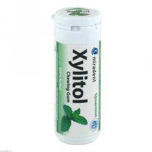 MIRADENT Xylitol Chewing Gum Spearmint