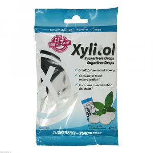 MIRADENT Xylitol Drops zuckerfrei Mint