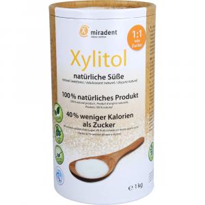 MIRADENT Xylitol Zuckerersatz Pulver