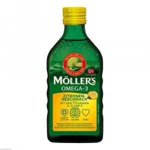MÖLLER'S Omega-3 Zitrone Öl