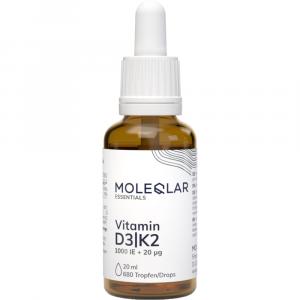 MOLEQLAR Vitamin D3/K2 1000 I.E.+20 μg Tropfen