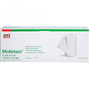 MOLLELAST Binden 4 cmx4 m weiß
